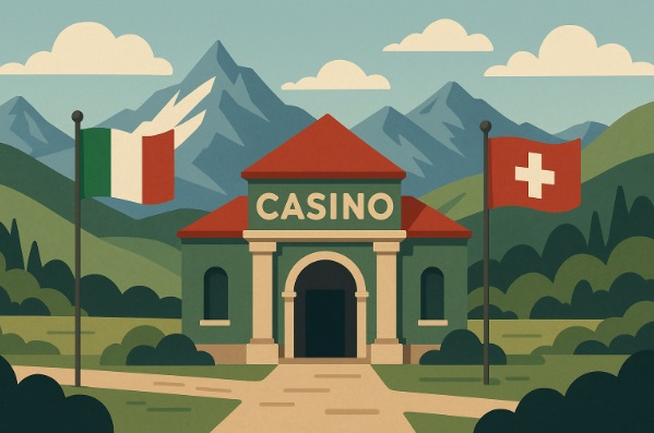 Le casino face à la concurrence italienne et suisse